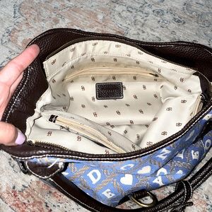 Dooney and Bourke blue purse